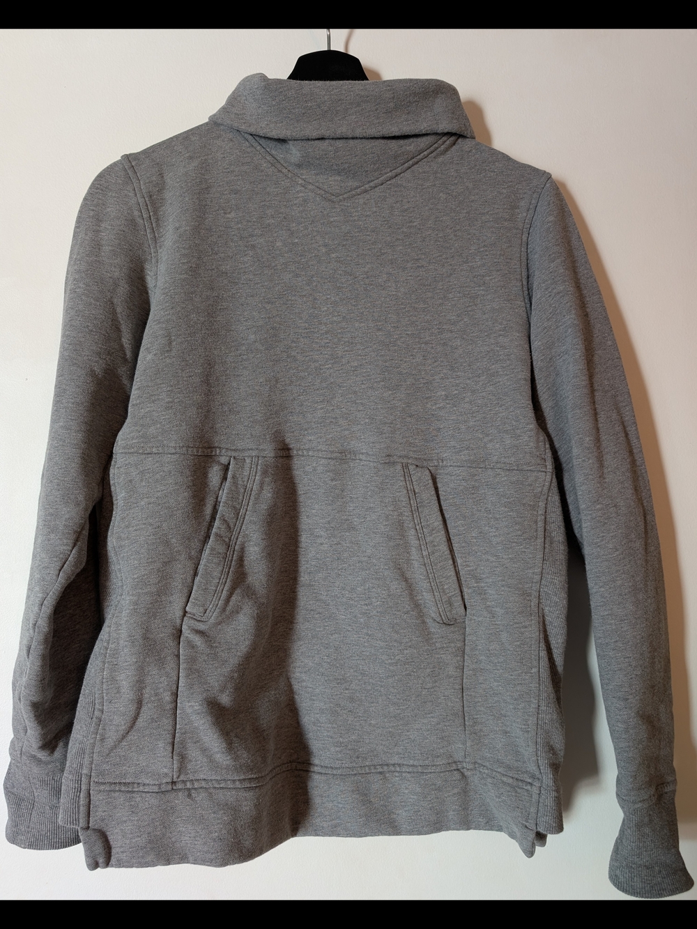 lululemon athletica Light Gray Hoodie Pullover